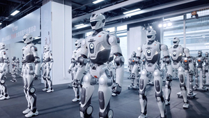 Nhà máy tại Trung Quốc cứ 15 phút cho 'ra lò' một robot hình người