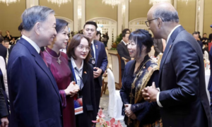 Tổng thống Singapore và Phu nhân chủ trì tiệc chiêu đãi Tổng Bí thư, Chủ tịch nước Tô Lâm và Phu nhân