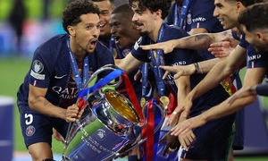 PSG nhận khoản thưởng khổng lồ sau chức vô địch Champions League