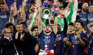 Khvicha Kvaratskhelia xuất sắc nhất Champions League 2025-2026