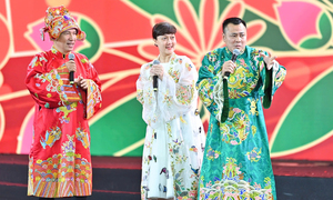 Dàn sao Táo Quân đổ bộ tổng duyệt lễ bế mạc Hội chợ Mùa Xuân 2026