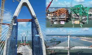 Diện mạo cầu nghìn tỷ nối TP.HCM với Đồng Nai sau 3 năm thi công
