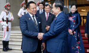 Chủ tịch Quốc hội Trần Thanh Mẫn hội kiến Thủ tướng Vương quốc Thái Lan