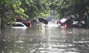 Mưa lớn tăng ở Bắc Bộ và mở rộng tới Thanh Hoá - Nghệ An, nguy cơ lũ quét
