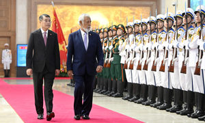 Thủ tướng Lê Minh Hưng chủ trì lễ đón Thủ tướng Timor-Leste