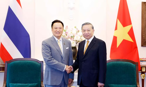 Tổng Bí thư, Chủ tịch nước Tô Lâm tiếp Thủ tướng Thái Lan