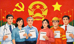 Infographic: Các mốc thời gian trong lịch trình bầu cử ĐBQH và HĐND các cấp