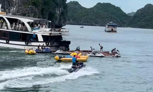 Va chạm tàu trên vịnh Lan Hạ, 1 người tử vong: Nạn nhân biết bơi, có mặc áo phao