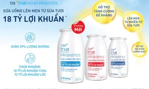 Tập đoàn TH ra mắt Sữa uống lên men hương đào tự nhiên & hương dứa tự nhiên