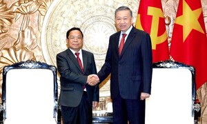 Tổng Bí thư, Chủ tịch nước Tô Lâm tiếp Bộ trưởng Bộ Tư pháp Lào