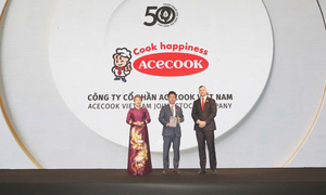 Acecook Việt Nam được vinh danh Top 50 doanh nghiệp phát triển bền vững 2026