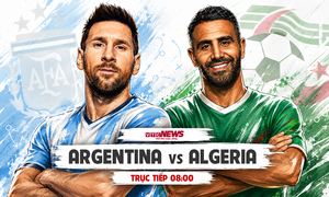 Trực tiếp bóng đá Argentina vs Algeria, bảng J World Cup 2026 hôm nay
