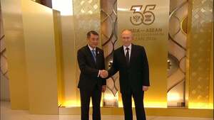 Video: Tổng thống Nga Putin đón Thủ tướng Lê Minh Hưng
