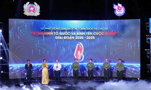 Bộ Công an phát động Giải báo chí 'Vì an ninh Tổ quốc và bình yên cuộc sống'