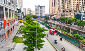 Diện mạo mới của tuyến đường từng bị ví như 'ruộng cày' ở Hà Nội