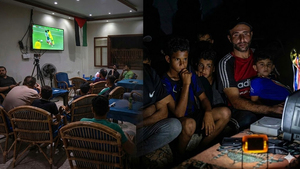 Xem World Cup ở Gaza: 90 phút hò reo, quên đi cuộc sống giữa làn đạn