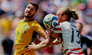 Trực tiếp bóng đá Mỹ 2-0 Australia: Khoảng cách lớn dần