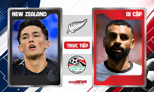 Trực tiếp bóng đá New Zealand vs Ai Cập 8h ngày 22/6, bảng G World Cup 2026