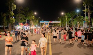 Phố lễ hội Heragon City tạo đòn bẩy thương mại cho bất động sản dòng tiền