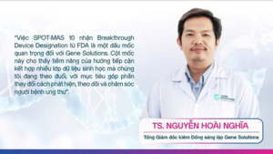 Xét nghiệm máu tầm soát đa ung thư SPOT-MAS 10 được FDA Hoa Kỳ công nhận