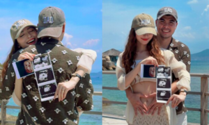 MC Mù Tạt mang thai con đầu lòng, Đức Huy hài hước báo tin vui