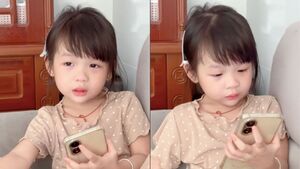 Bé gái mếu máo vì chán nghỉ hè, đòi đi làm với bố, dân mạng đua nhau tuyển dụng