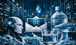 Một email nhờ AI viết hộ 'ngốn' nửa lít nước: Cơn khát tài nguyên của công nghệ