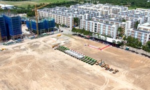 Cận cảnh khu đất sắp 'mọc' hàng trăm căn hộ giá dưới 500 triệu đồng ở TP.HCM