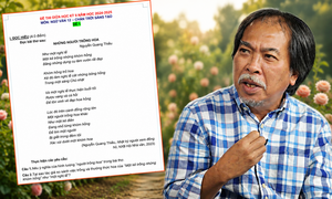 Chuyên gia: 'Người trồng hoa' của Nguyễn Quang Thiều là bài thơ hay