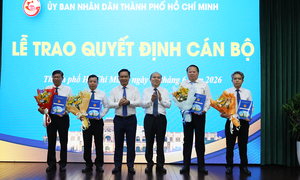 TP.HCM điều động, bổ nhiệm loạt lãnh đạo sở ngành