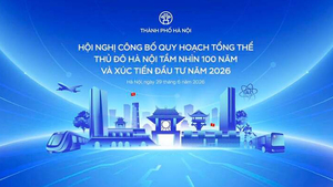 Trực tiếp: Công bố quy hoạch tổng thể Hà Nội tầm nhìn 100 năm
