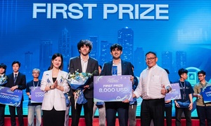 Đội thi Singapore giành quán quân Asian Hackathon for Green Future 2026