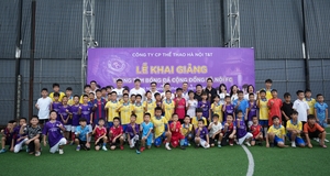 CLB Bóng đá Hà Nội khai giảng Trung tâm Bóng đá Cộng đồng Hà Nội FC