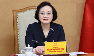 Phó Thủ tướng Phạm Thị Thanh Trà đảm nhận thêm nhiệm vụ