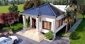 Chi phí xây nhà cấp 4 mái Thái 100m² bao nhiêu? 