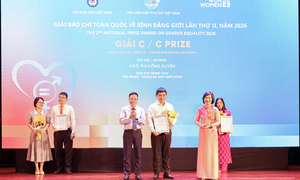 VTC News đoạt giải C Giải Báo chí toàn quốc về Bình đẳng giới năm 2026