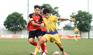 Xác định 4 đội đầu tiên vào tứ kết giải U21 Quốc gia 2026
