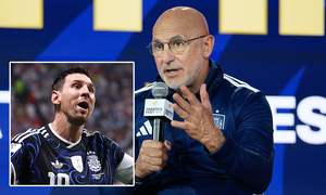 Nhớ bài học đau đớn, HLV De la Fuente tuyên bố Tây Ban Nha 'không kèm Messi'