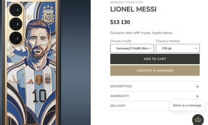 Galaxy Z Fold 8 Ultra 'Lionel Messi' giá hơn 330 triệu đồng
