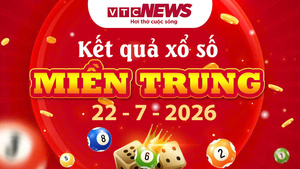 XSMT 22/7 - Kết quả xổ số miền Trung hôm nay 22/7/2026