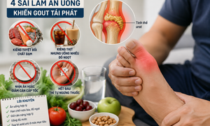 Kiêng chất đạm tuyệt đối vẫn tái phát gout do 4 sai lầm trong ăn uống