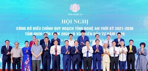 Nghệ An công bố điều chỉnh quy hoạch mới, thu hút hơn 110.000 tỷ đồng vốn đầu tư