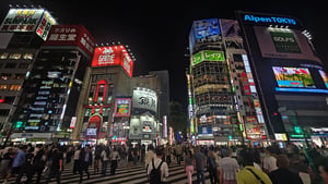 Tokyo – nơi nhịp sống bắt đầu khi hoàng hôn buông
