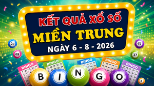 XSMT 6/8 - Kết quả XSMT hôm nay thứ Năm ngày 6/8/2026