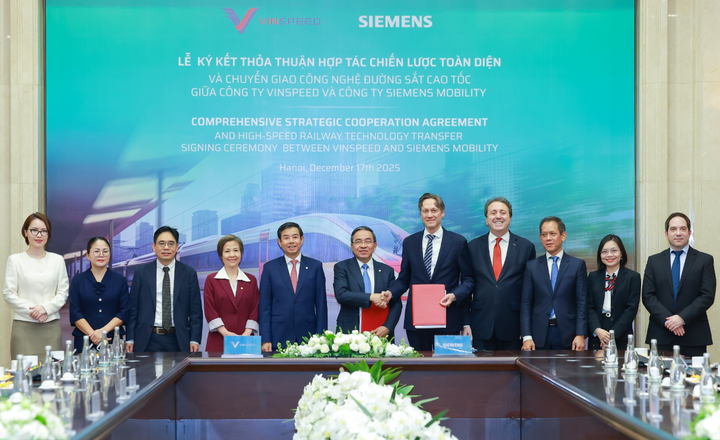 Chọn Siemens Mobility – Tầm nhìn dài hạn và thực chất của VinSpeed