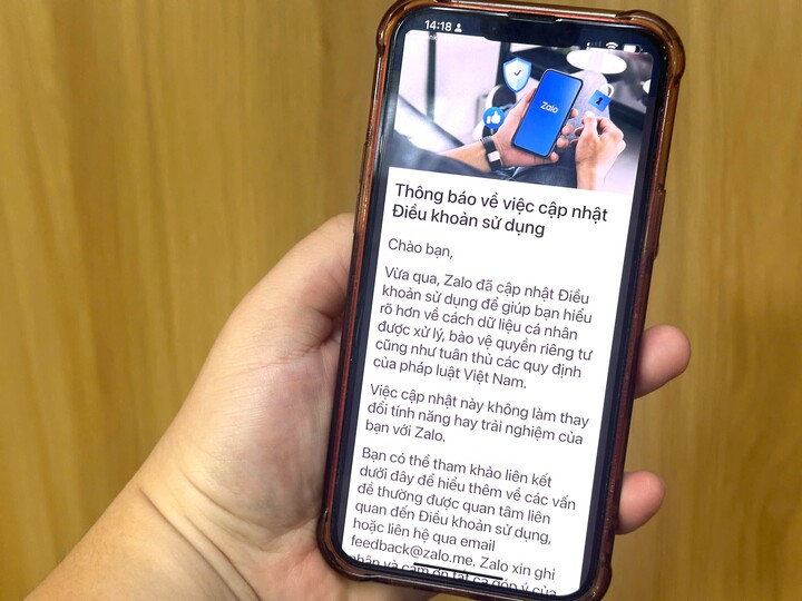 Zalo gửi thông báo trấn an người dùng sau làn sóng tẩy chay