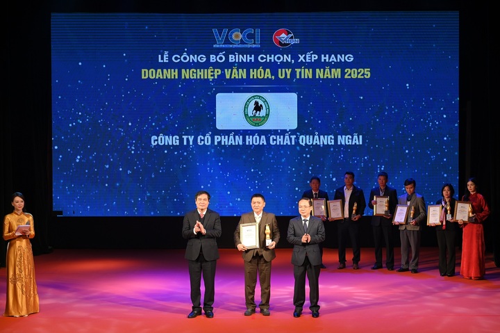 68 doanh nghiệp được công nhận "Doanh nghiệp văn hoá, uy tín năm 2025"