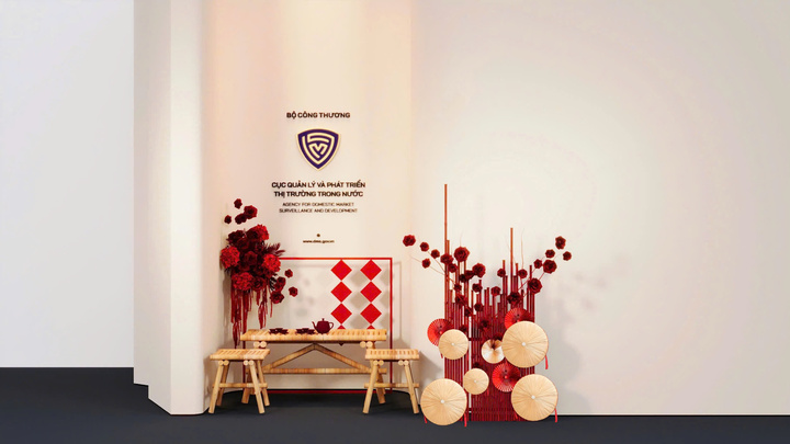 Không gian tôn vinh Hàng Việt tại phố hàng hiệu