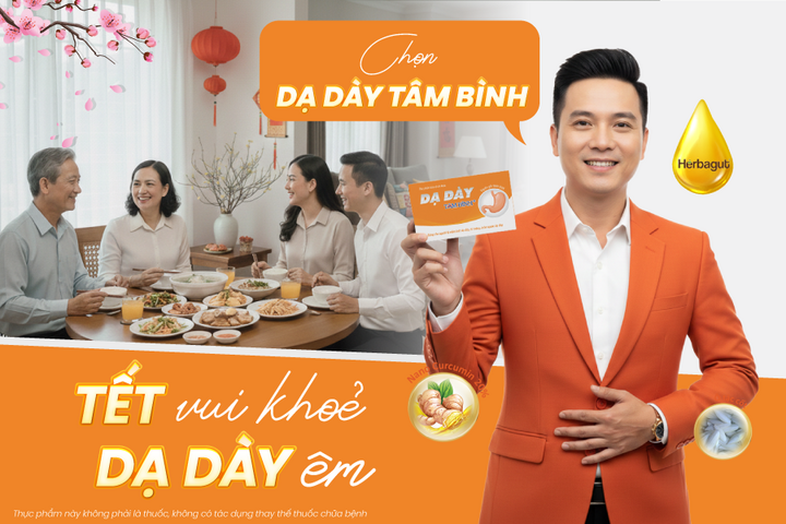 Vui Tết 2026 – bụng khỏe, dạ dày êm cùng Dạ dày Tâm Bình