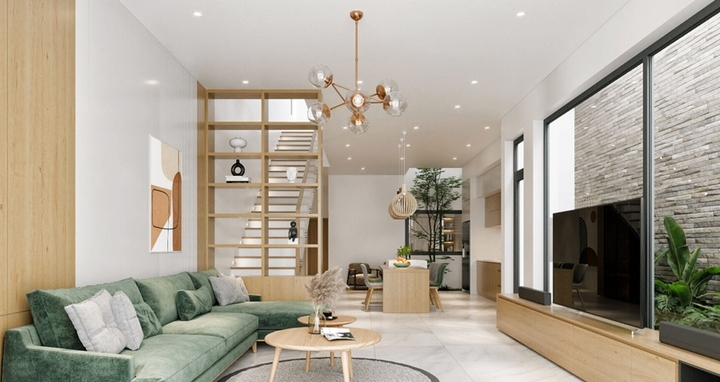 Những giải pháp khắc phục nhược điểm thiếu sáng của nhà ống